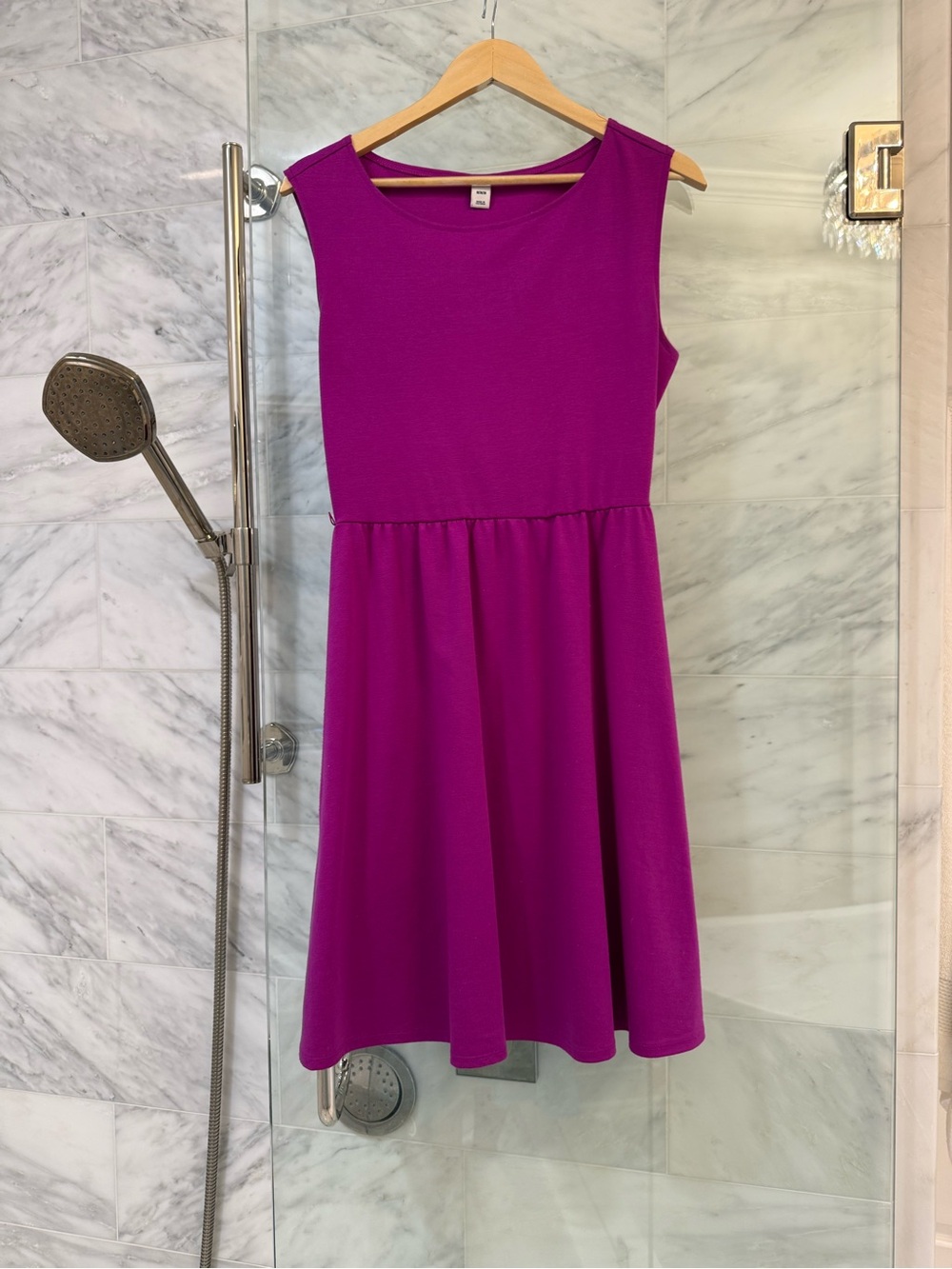 Old Navy Bright Fuchsia Sleeveless Dress knee length